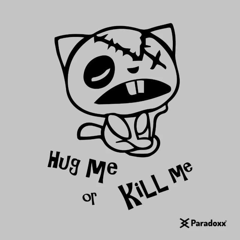 Happy tree friends "Hug me or kill me" - Dark cat'