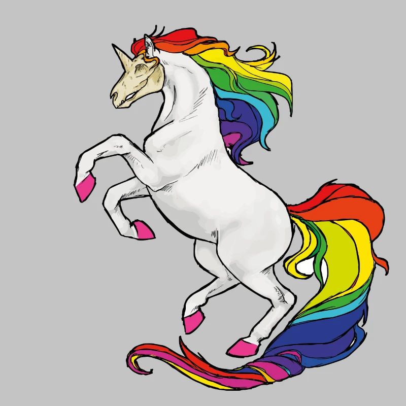 Zombie unicorn