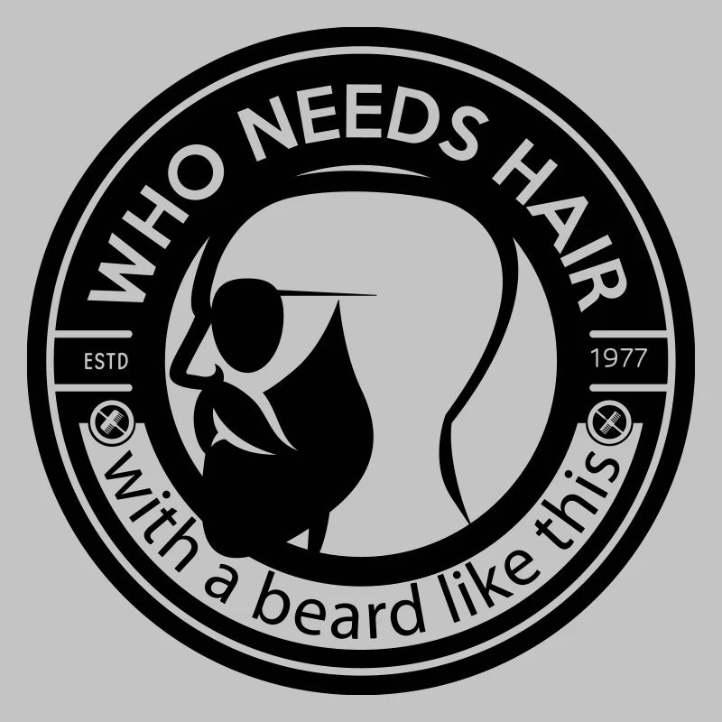wer braucht das Haar mit einem Bart wie diese
