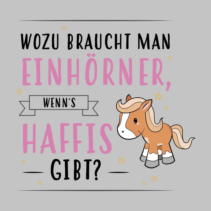 Wozu Einhörner Haflinger