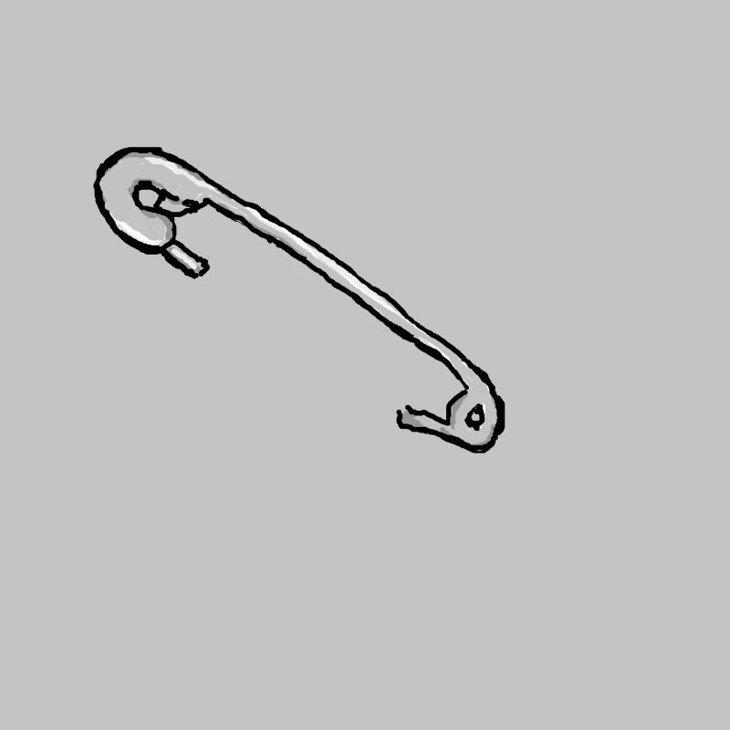 aiguille de sécurité