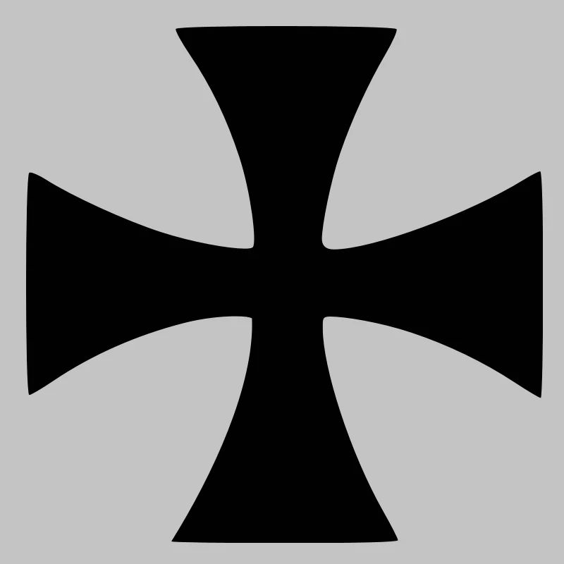 Maltese cross - Croix de Malte (MC2)
