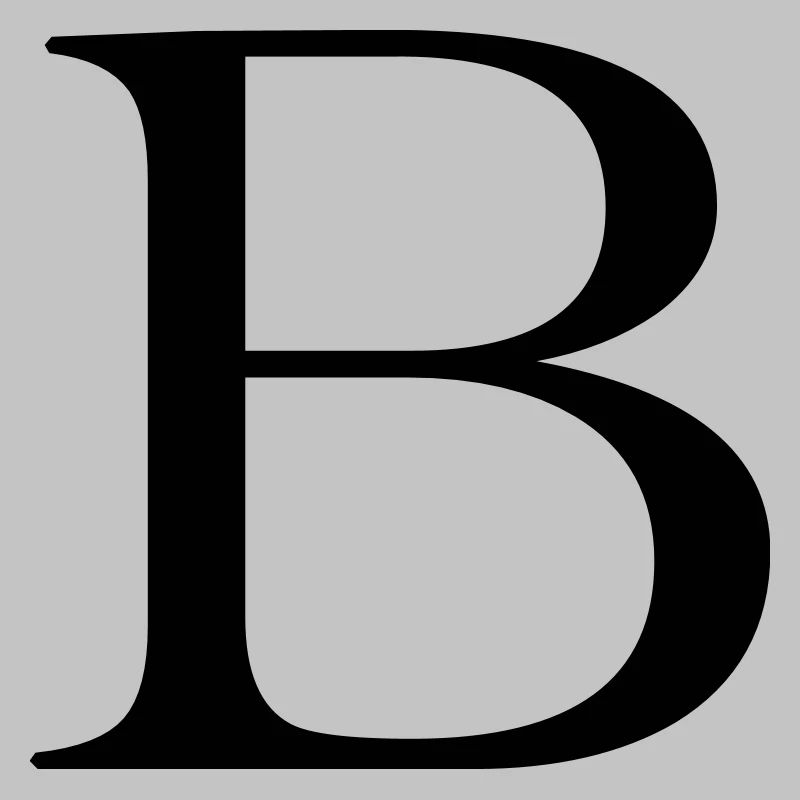 B