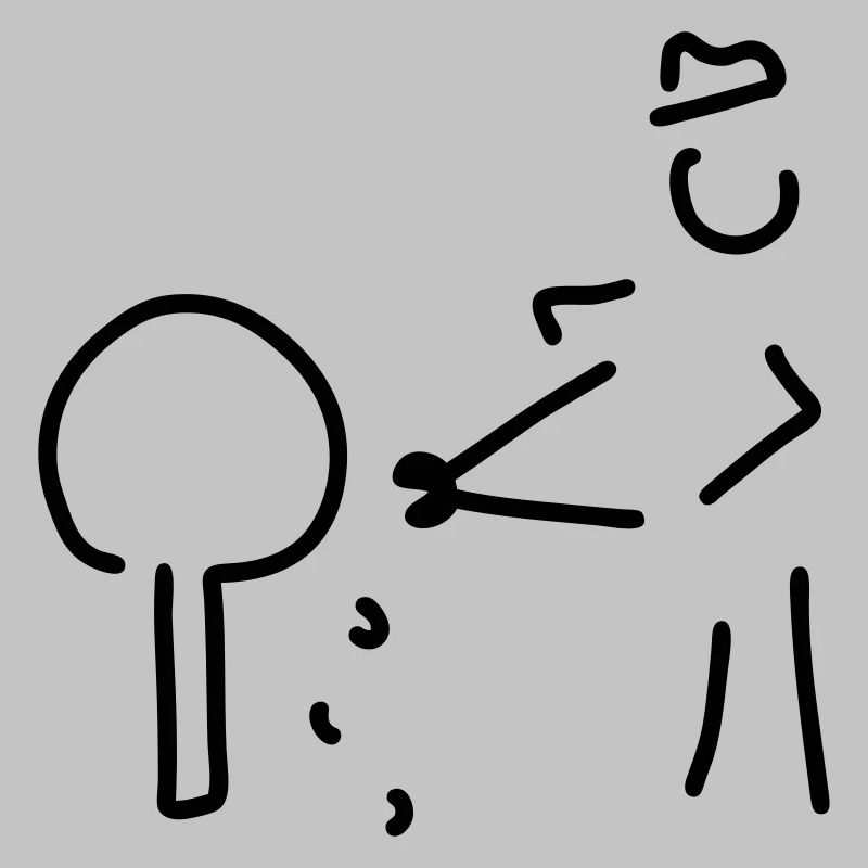 gärtner mit buchsbaum