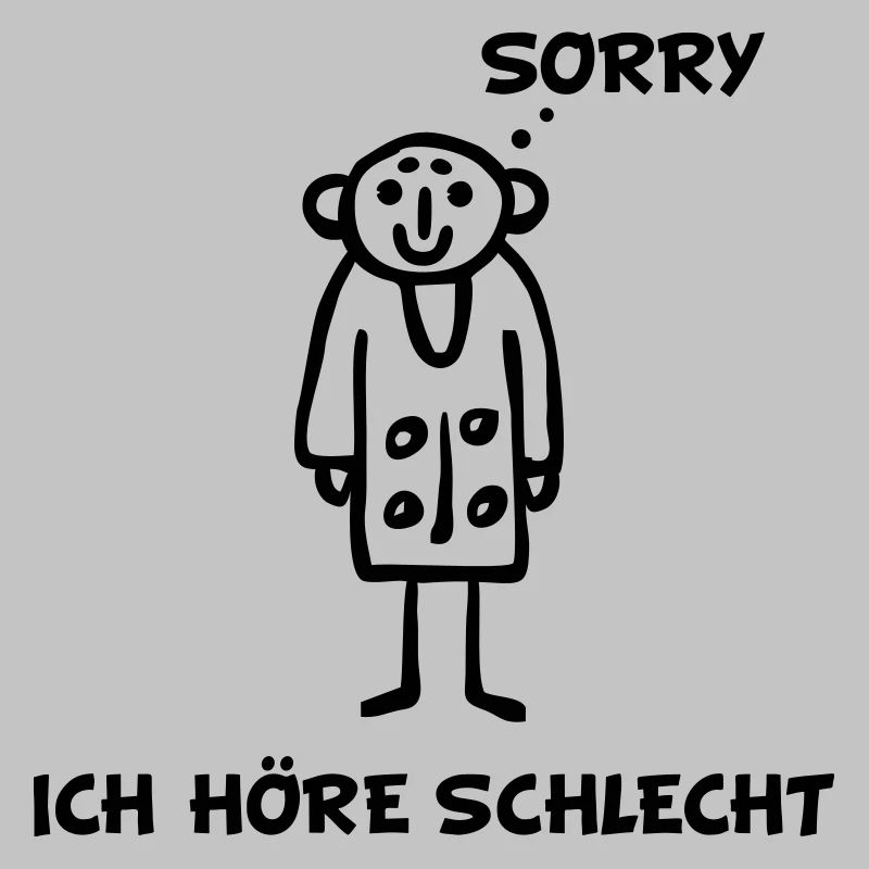 Strichmännchen hört schlecht