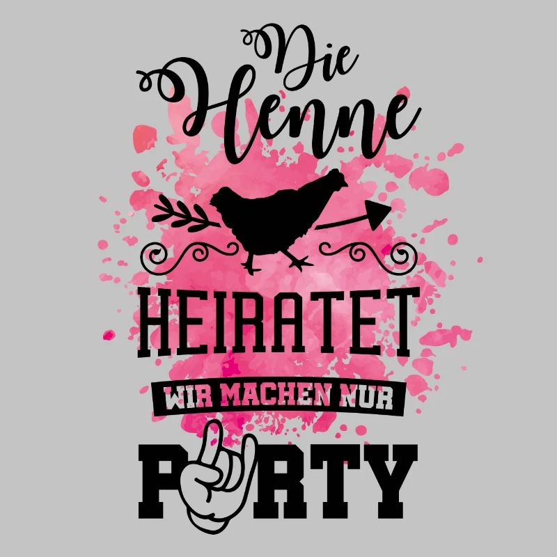 henne heiratet wir machen party