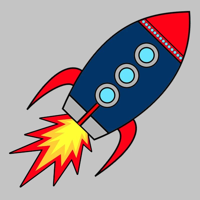 Démarrage de fusée * vaisseau spatial * astronaute * étoiles