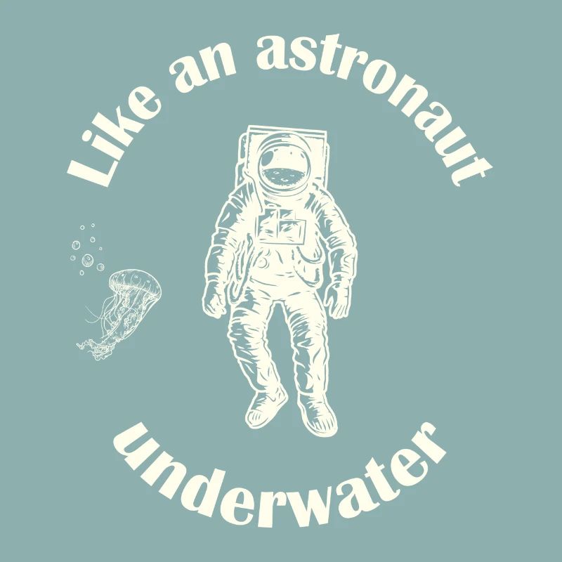 Astronauten-Taucher.