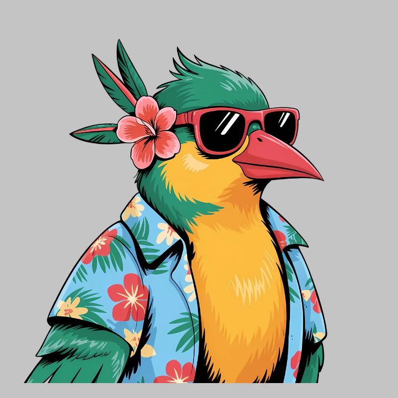 Hummingbird Bird Funny Summer