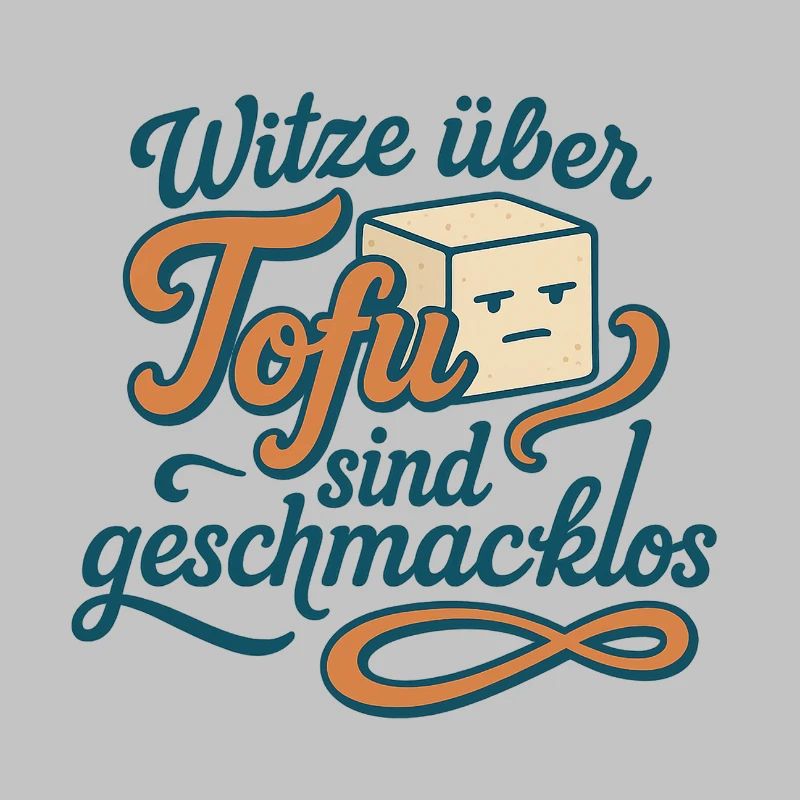 Les blagues sur le tofu sont insipides ! Dicton de tofu.