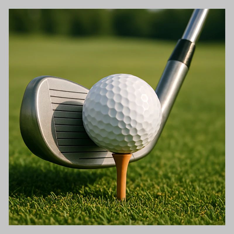 Sport - Golf, Schläger und Ball