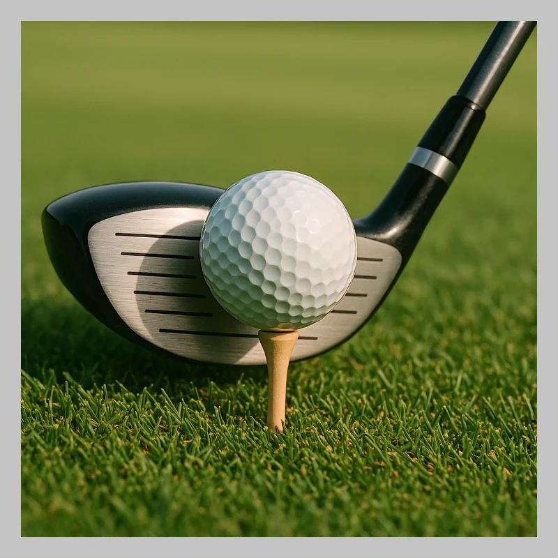 Sport - Golf, Schläger und Ball