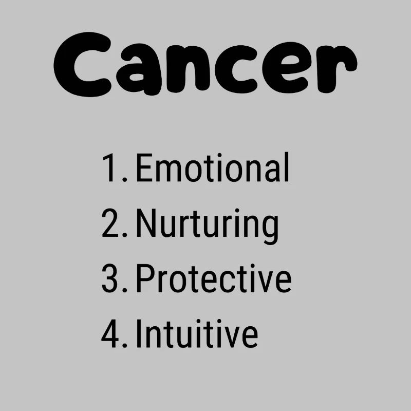 Cancer : cœur sensible et force intérieure