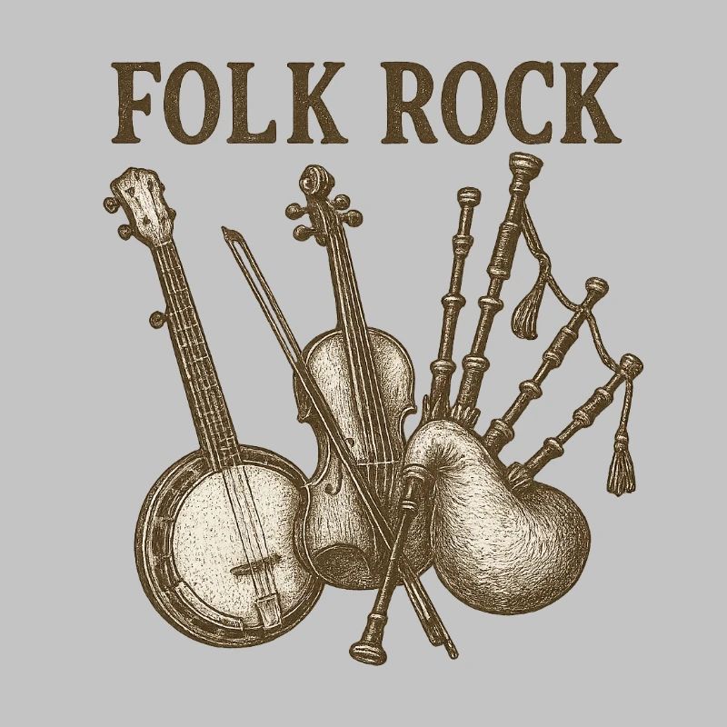 Vintage Folk Rock – Banjo, Geige & Dudelsack