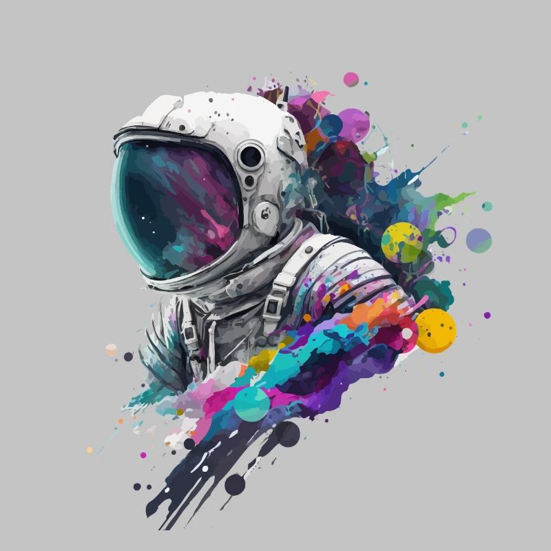 Kleur Astronaut