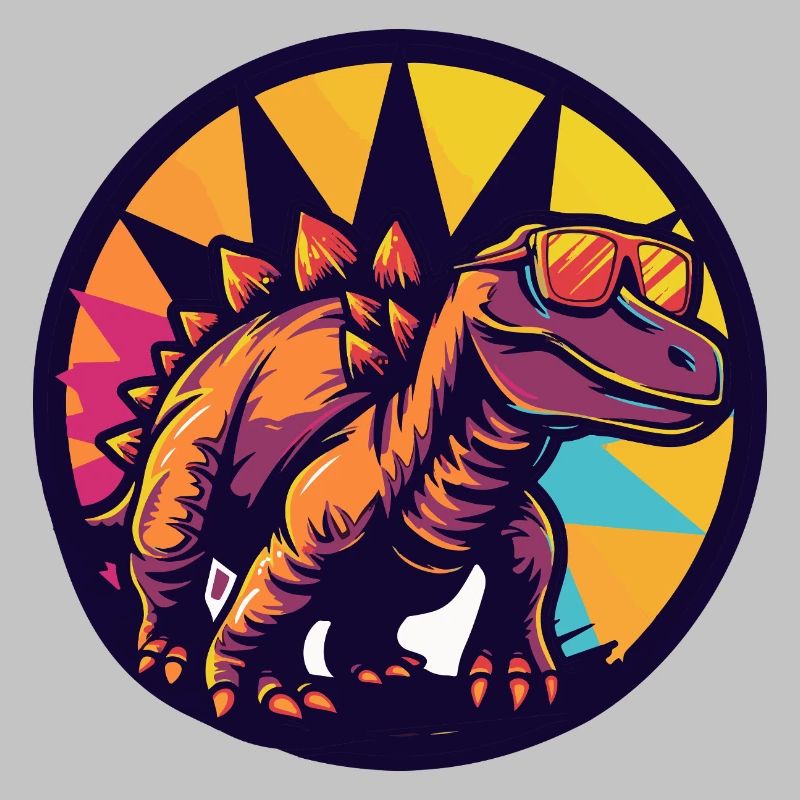 Dinosaurier stegosaurus Comic