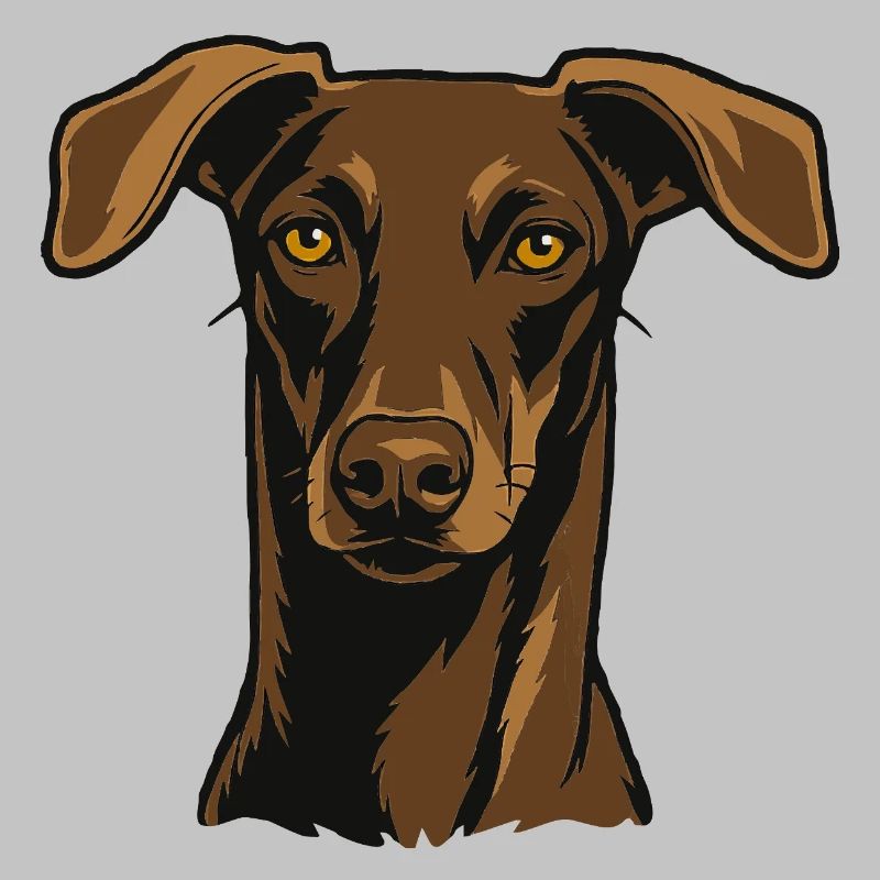 Stolzer Windhund – Edler Blick