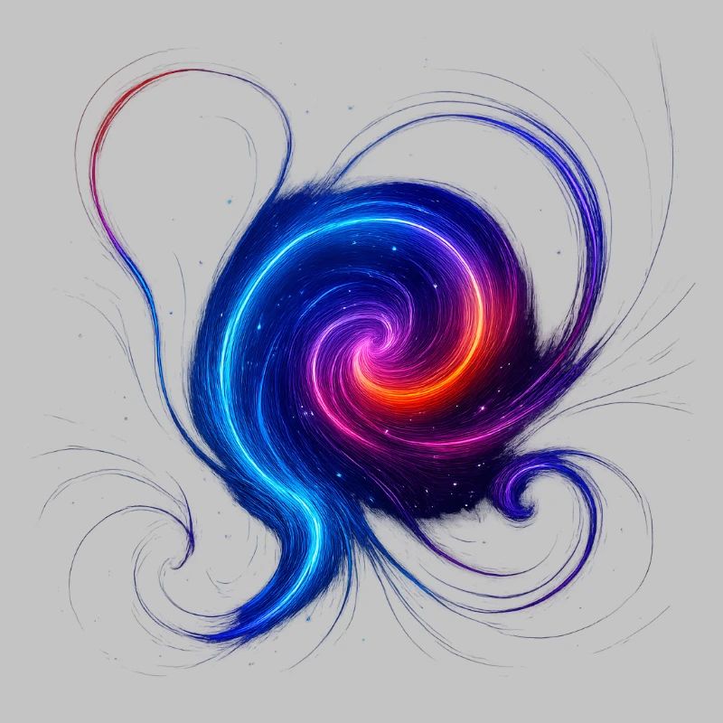 Cosmic Flow – eine Sammlung von lebendigen, galaktischen