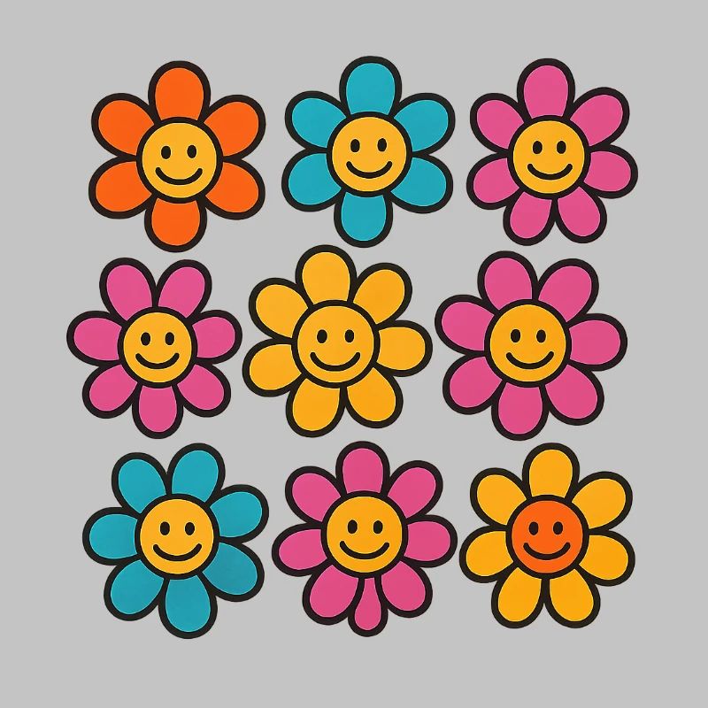 Flower Power – Cozy Retro Flowers