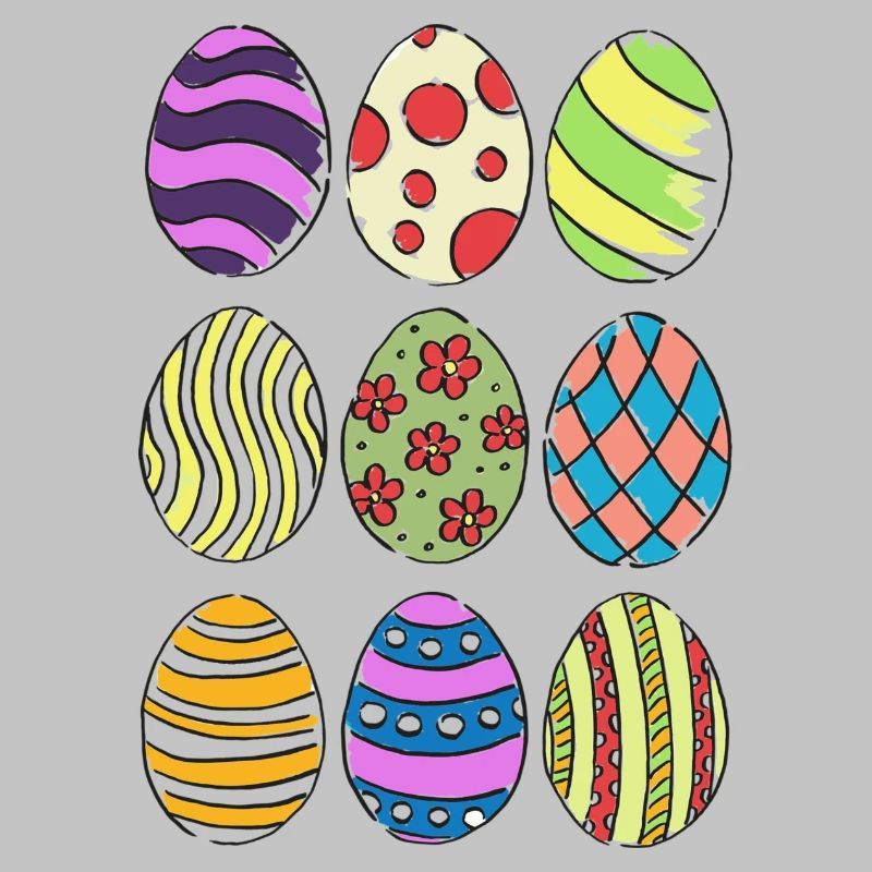 Easter eggs