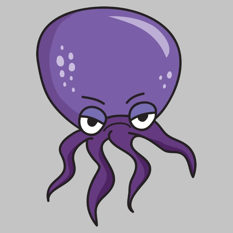 Octopus géant octopus encre poisson tentacule
