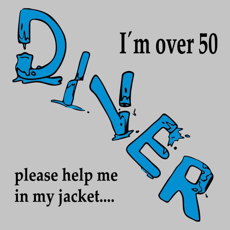 I´m over 50 Diver please help me in my jacket