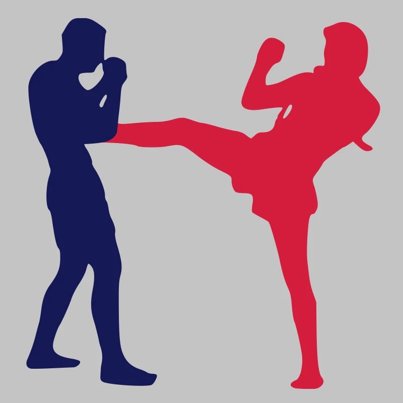 Muaythai front kick