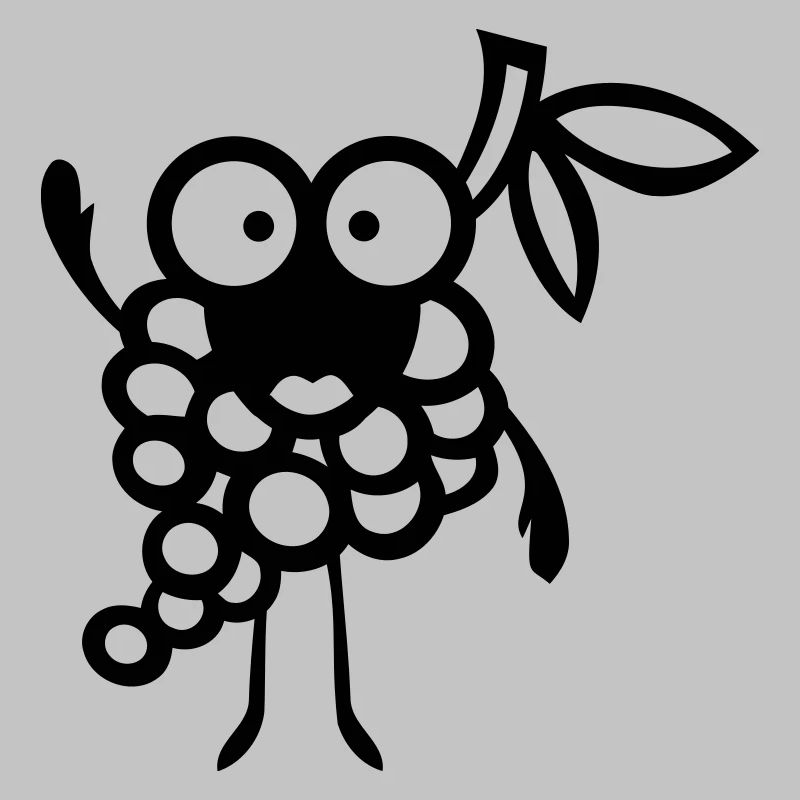 freche Früchtchen: Weintraube