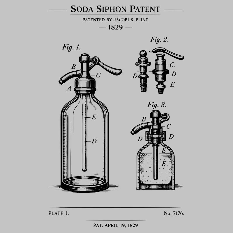 Conception du plan de Soda Siphone