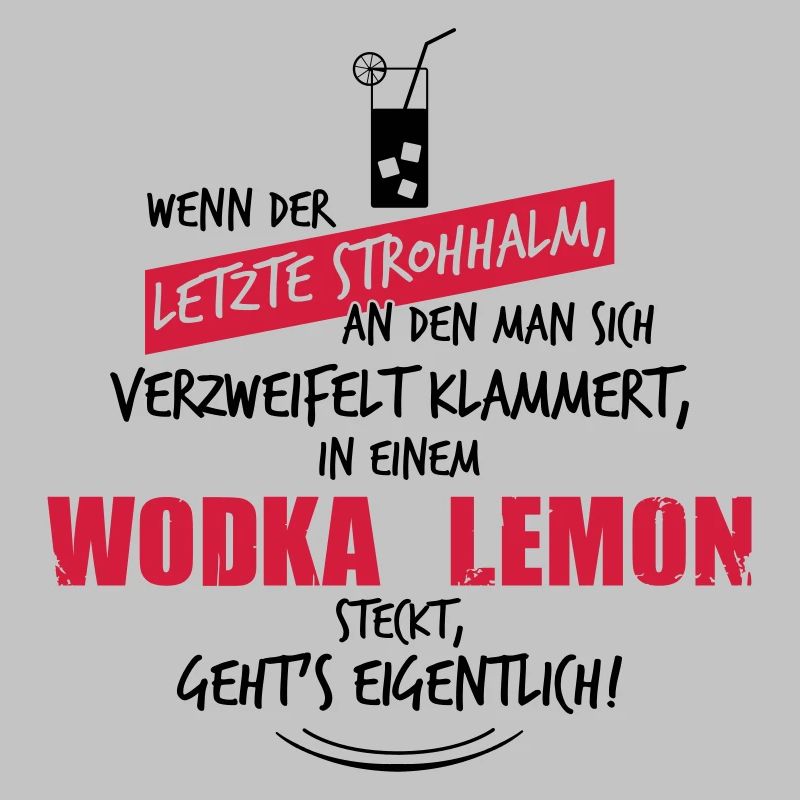 Letzter Strohhalm Wodka Lemon