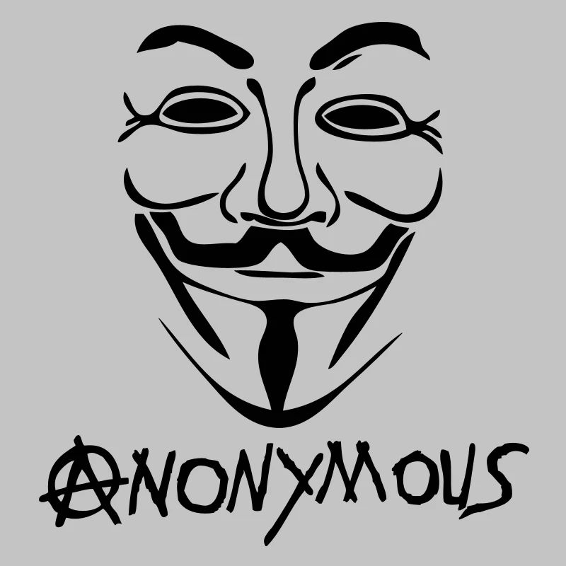 logo anarchy anonymous masque mask