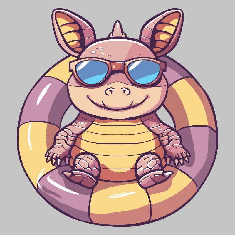 Gürteltier Comic Cool