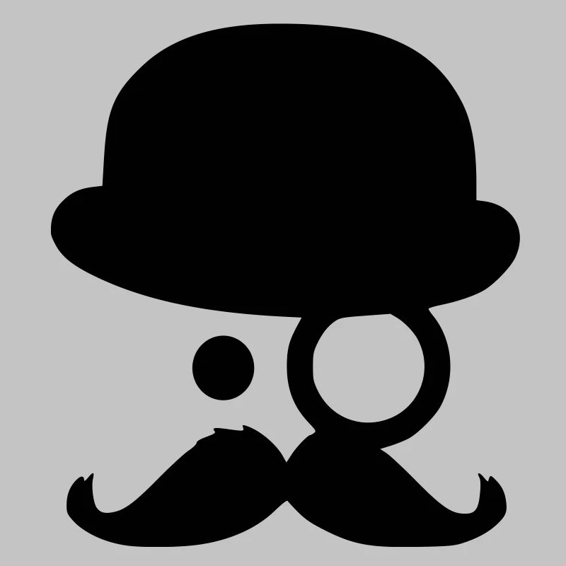Moustache - by www.CodeShirt24.de