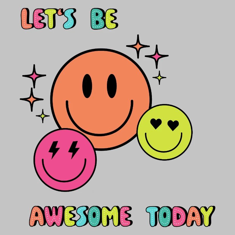Lets be AWESOME today - Geschenkidee - Geschenk