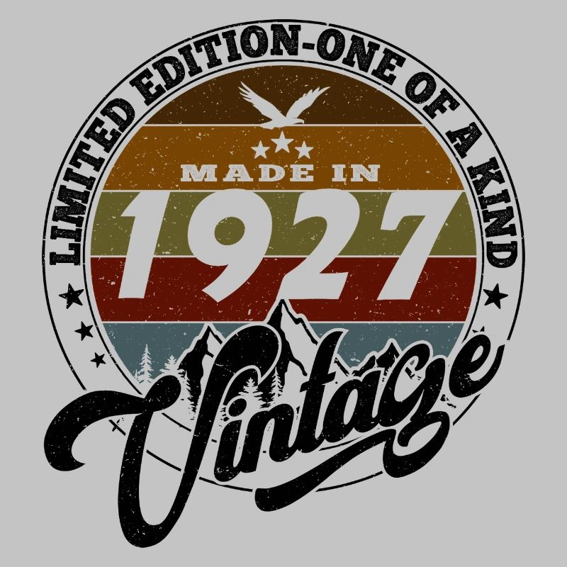 Eleganter Vintage: 1927 Retro Geschenk 1927 2025