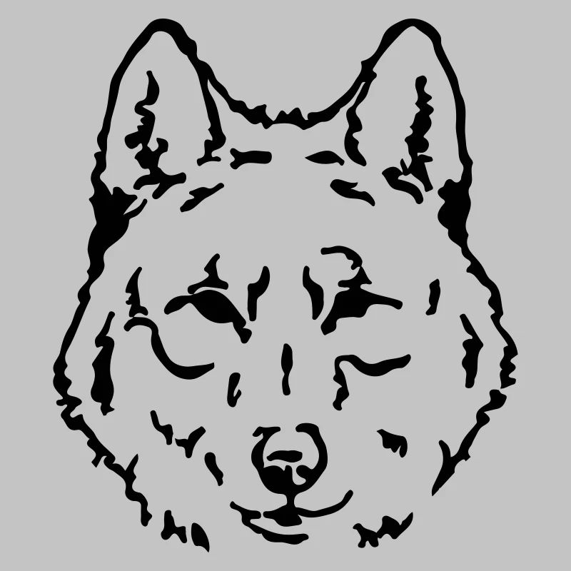 wolf face