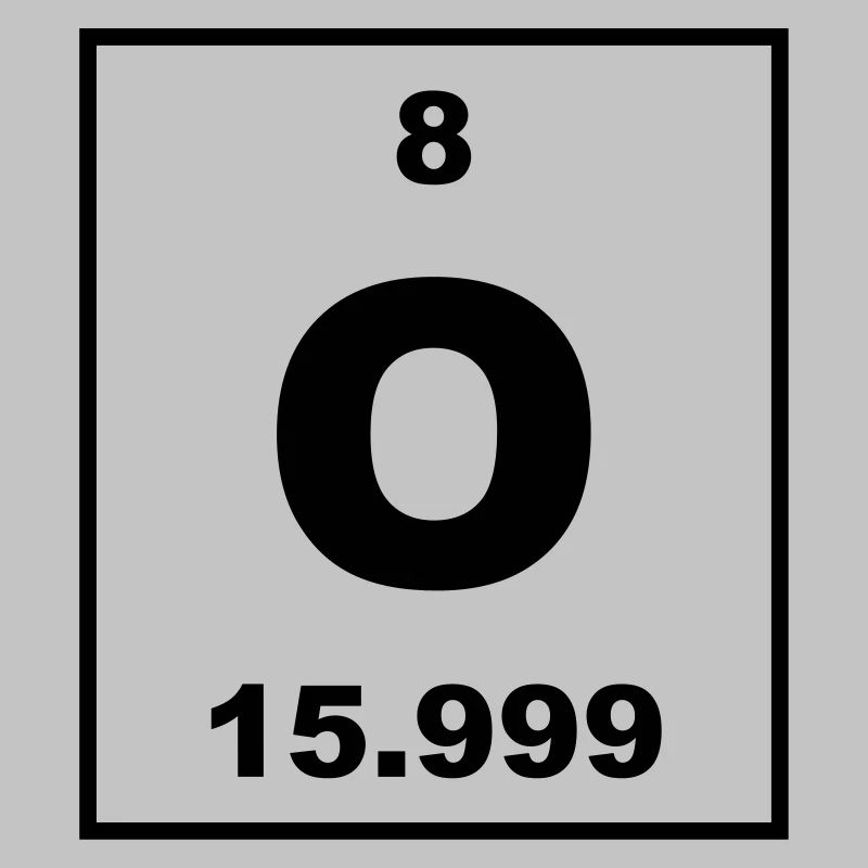 Element 008 - O (oxygen) - Small