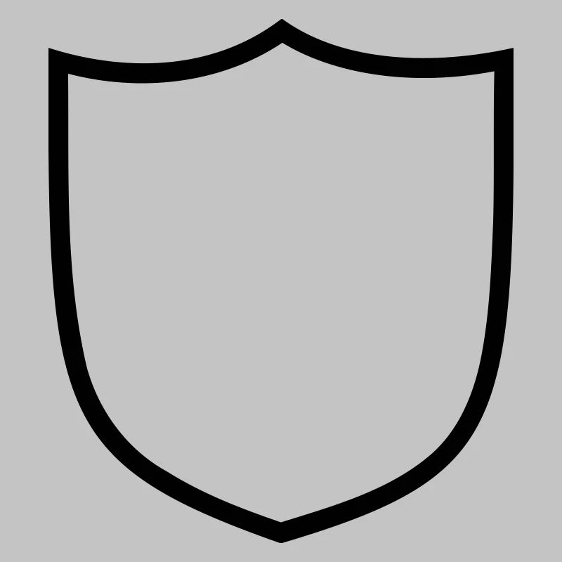 Wappen leer Vorlage Schild Abzeichen Logo