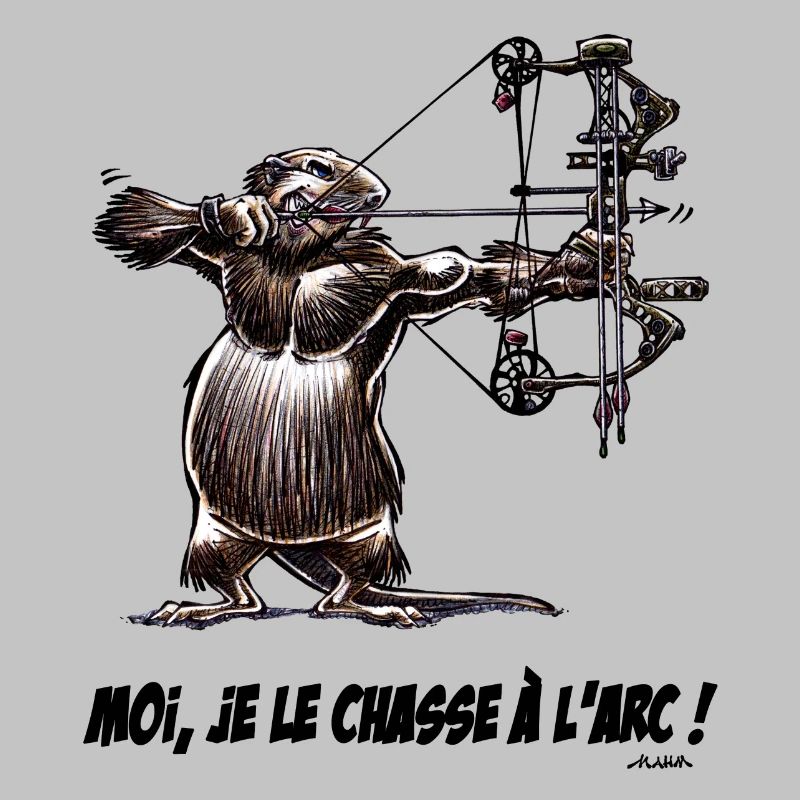 Le Ragondin, Moi Je Le Chasse A L'arc ! N