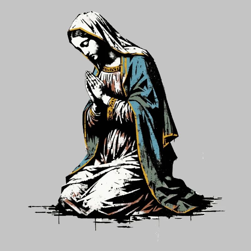 Marie prie pour la paix | Noël