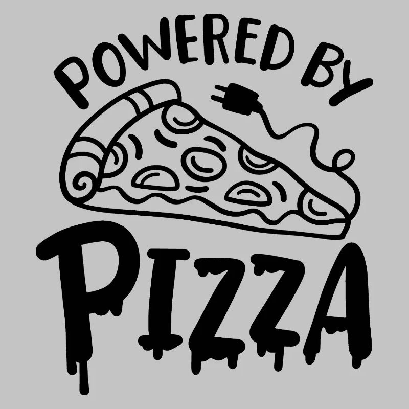 Powered by pizza