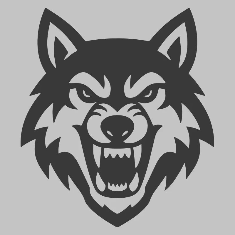 Icône du logo tête de loup