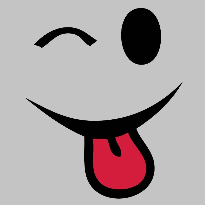 smiley clin oeil yeux langue1