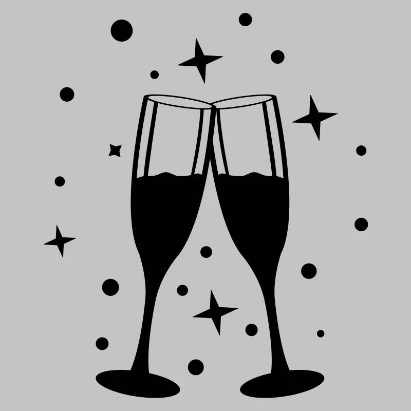 sekt anstossen design