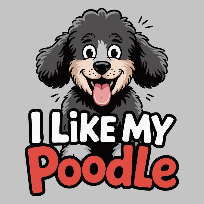 J’aime mon Caniche Hundeliebe