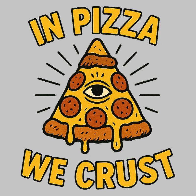 In der Pizza krusten wir