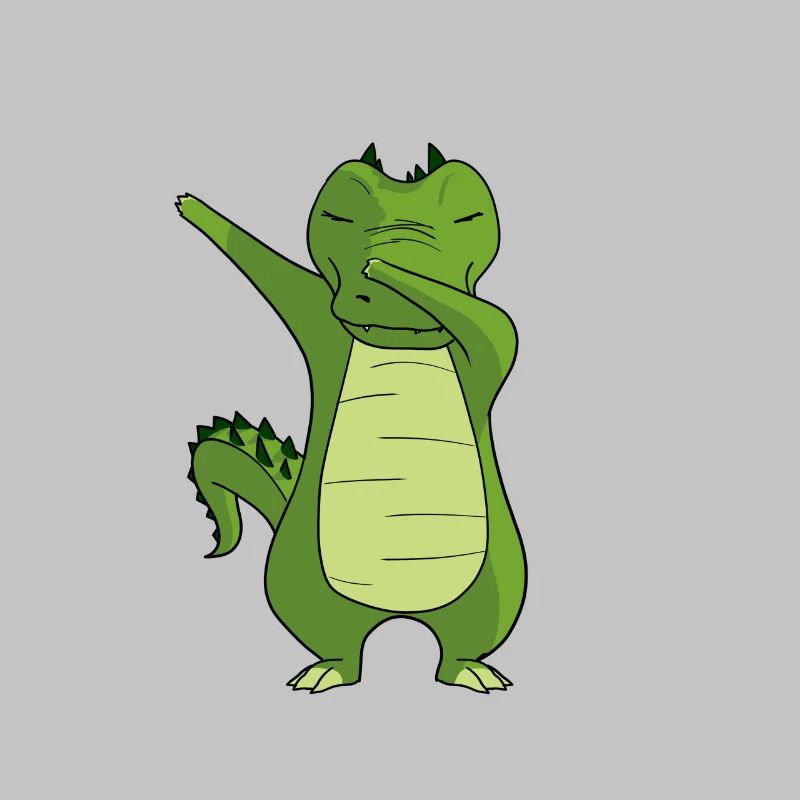 Kroko Tanzendes - Krokodil Dabbing Dancing