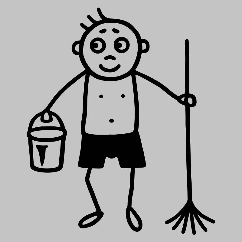 Nacktputzer - nackt putzen