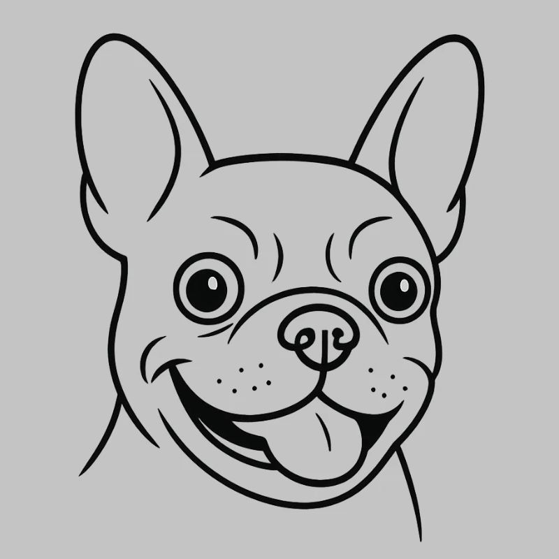 TinyPaws Black & White Edition Bulldogge Style b