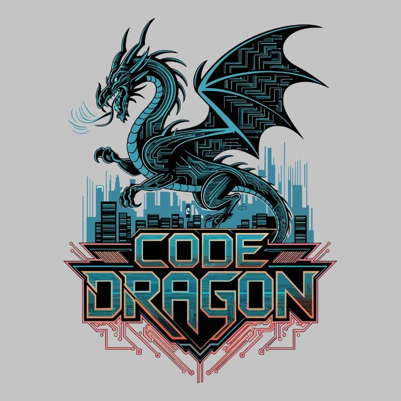Code Dragon – Cyber bête du monde numérique
